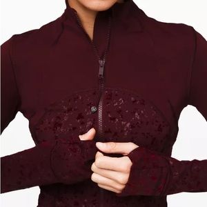 Lulu lemon define jacket special edition color casis size 8